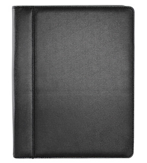 Carpeta Simil Cuero Negra OF816 - foto 3 artesfera.cl