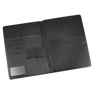 Carpeta Simil Cuero Negra OF816 - foto 4 artesfera.cl