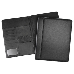Carpeta Simil Cuero Negra OF816 - foto 5 artesfera.cl