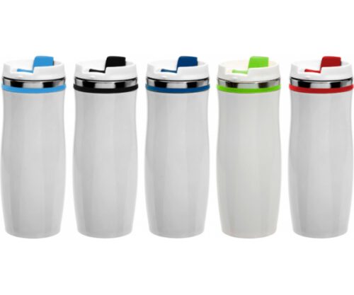 Mug Metálico Cuerpo Blanco TZ317 artesfera.cl