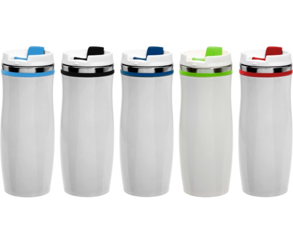 Mug Metálico Cuerpo Blanco TZ317 Mug Metálico Cuerpo Blanco TZ317 artesfera.cl